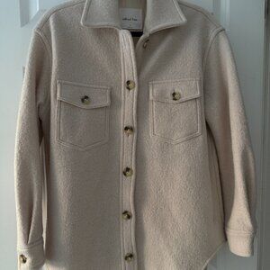 Wilfred Free Beige Wool Jacket Gamma - Size Small
